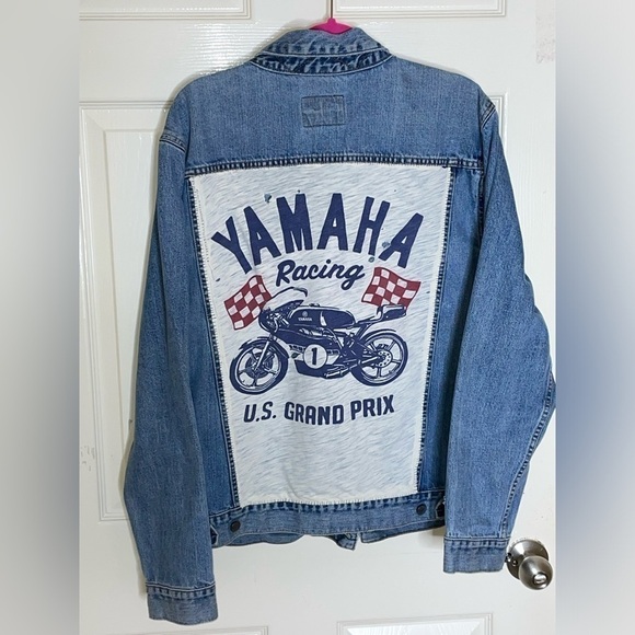 GAP Other - Unisex Gap Denim Gap Customized , Medium Wash Denim Icon Jean Jacket, Sz Large  